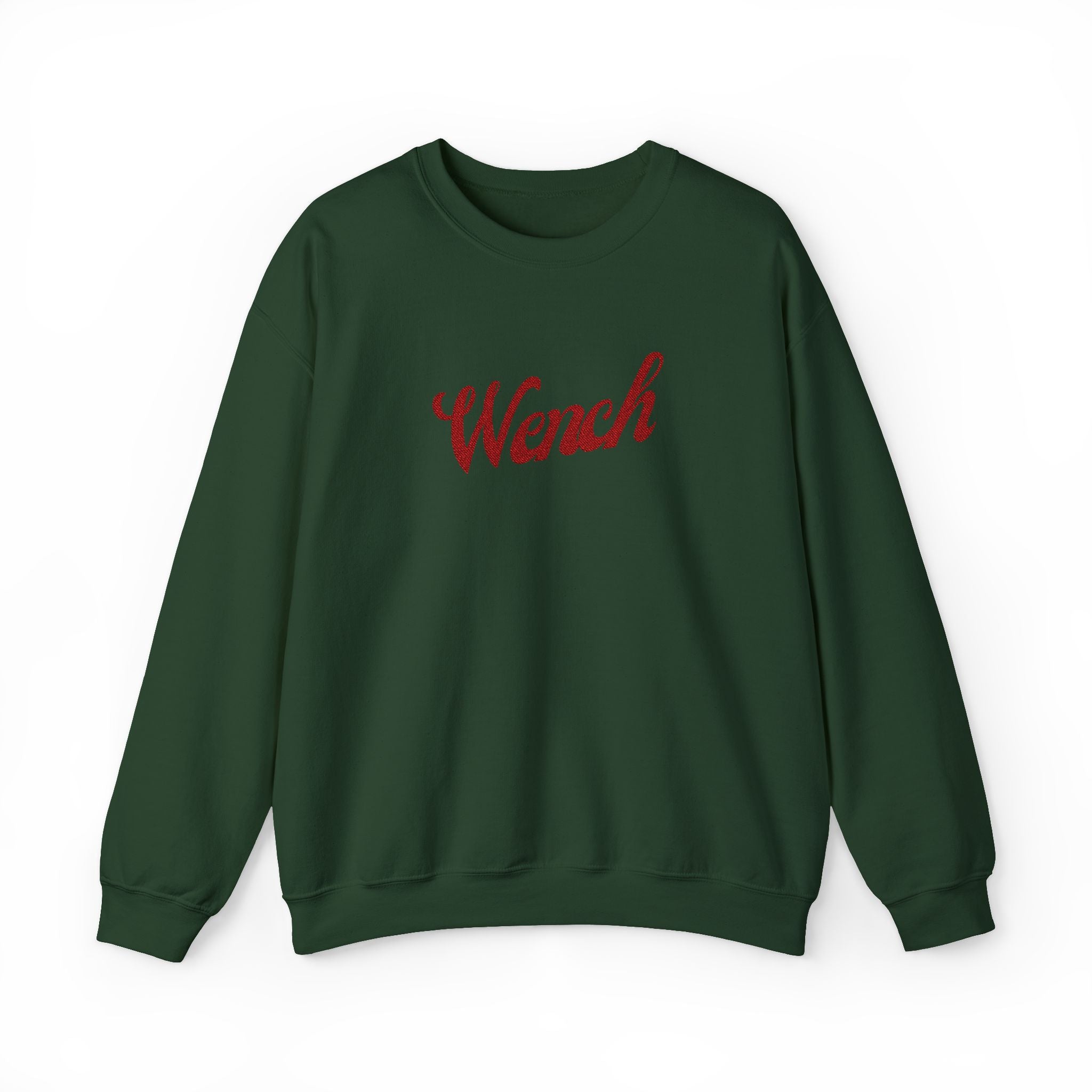 Embroidered "Wench" Unisex Heavy Blend™ Crewneck Sweatshirt
