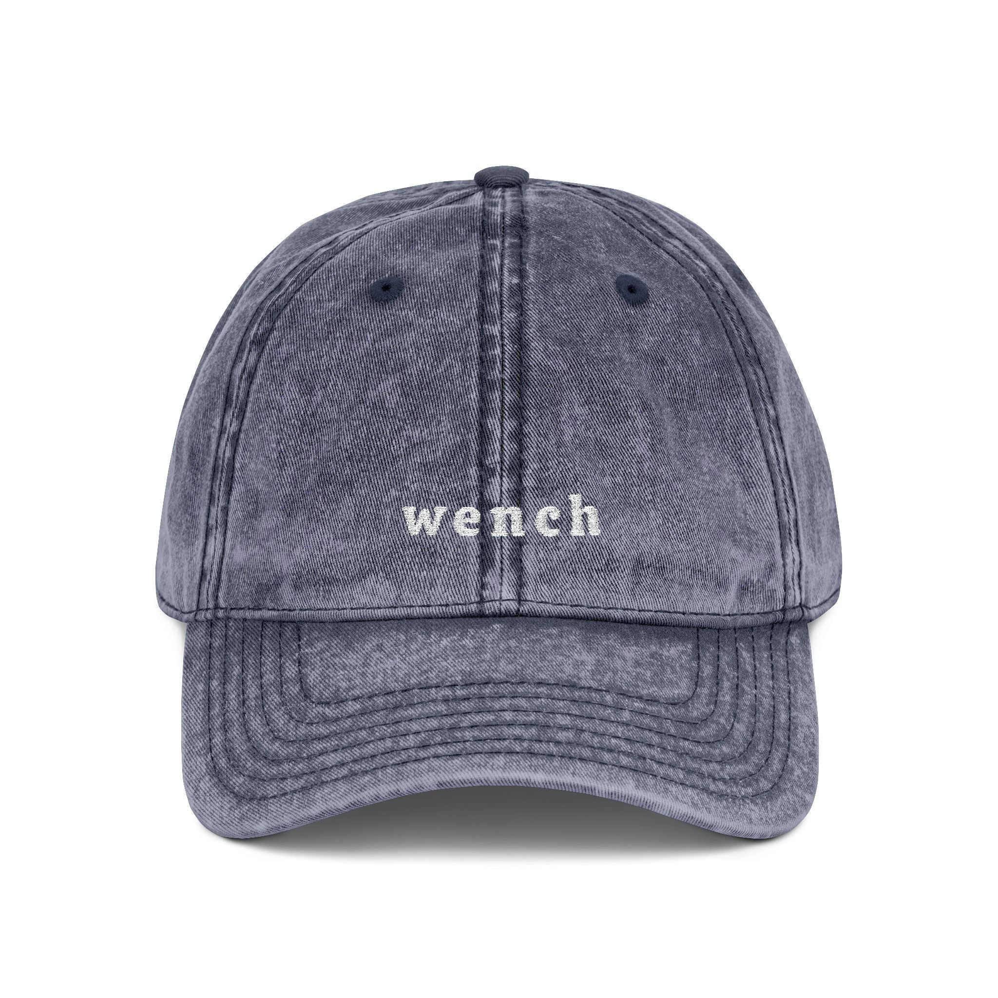 Vintage Embroidered “Wench” Hat