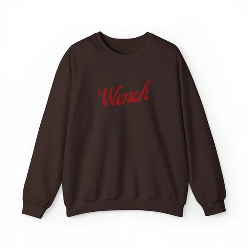 Embroidered "Wench" Unisex Heavy Blend™ Crewneck Sweatshirt