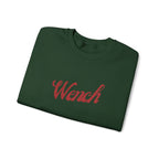 Embroidered "Wench" Unisex Heavy Blend™ Crewneck Sweatshirt