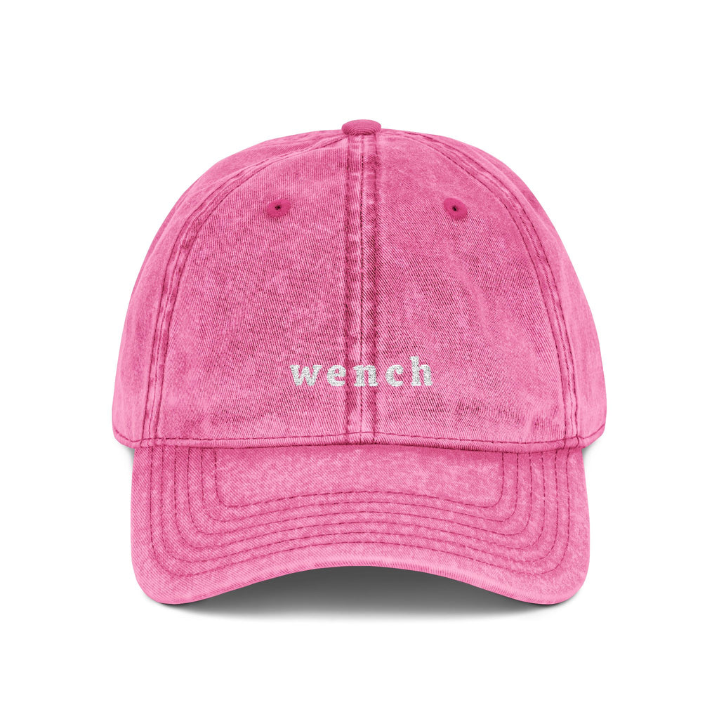 Vintage Embroidered “Wench” Hat