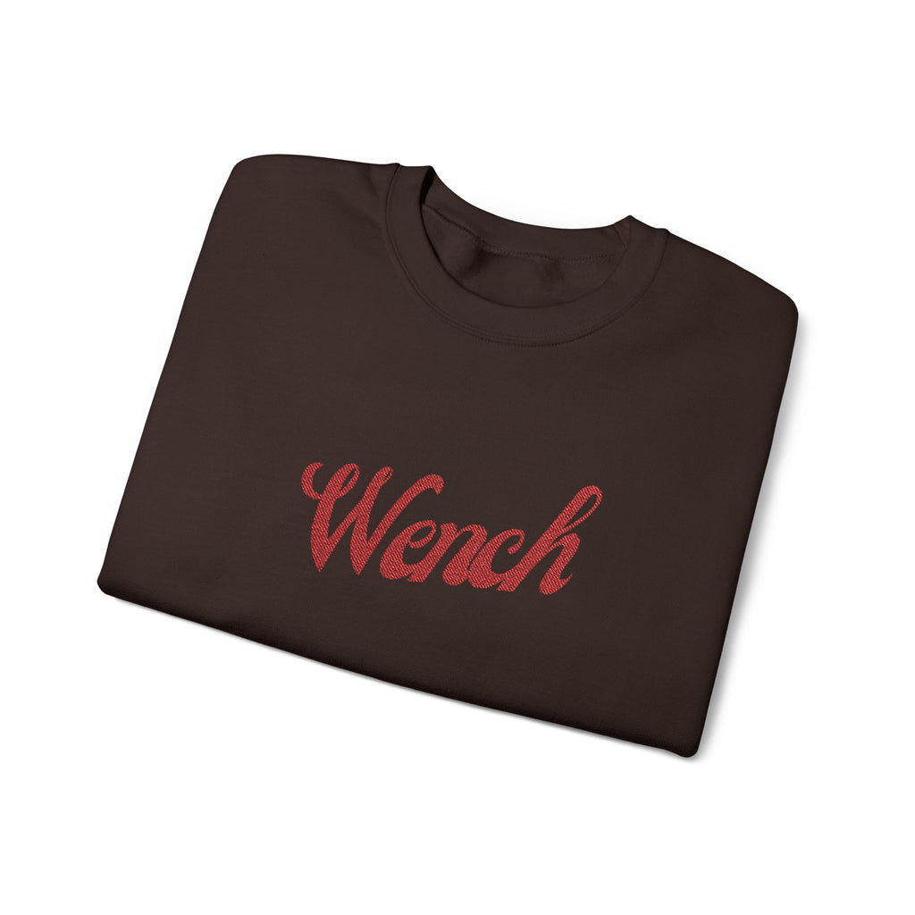 Embroidered "Wench" Unisex Heavy Blend™ Crewneck Sweatshirt