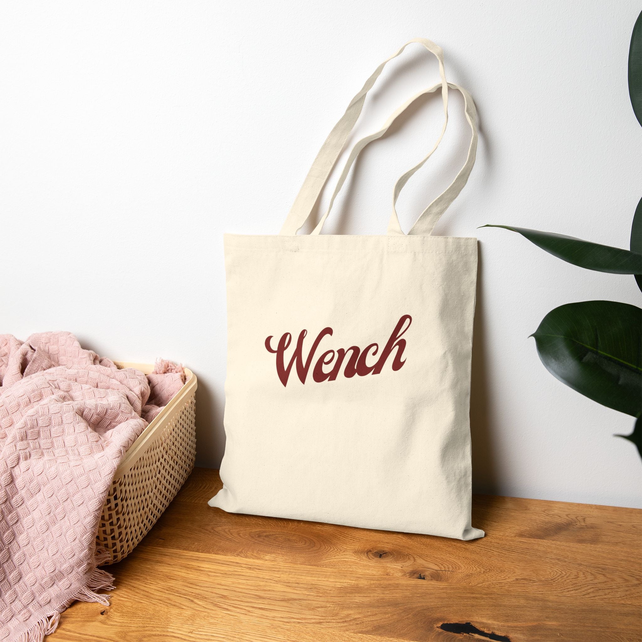 “Wench” - 100% Cotton Canvas Tote