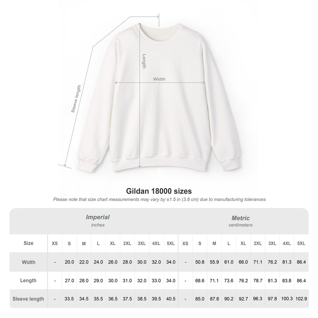 Embroidered "Wench" Unisex Heavy Blend™ Crewneck Sweatshirt