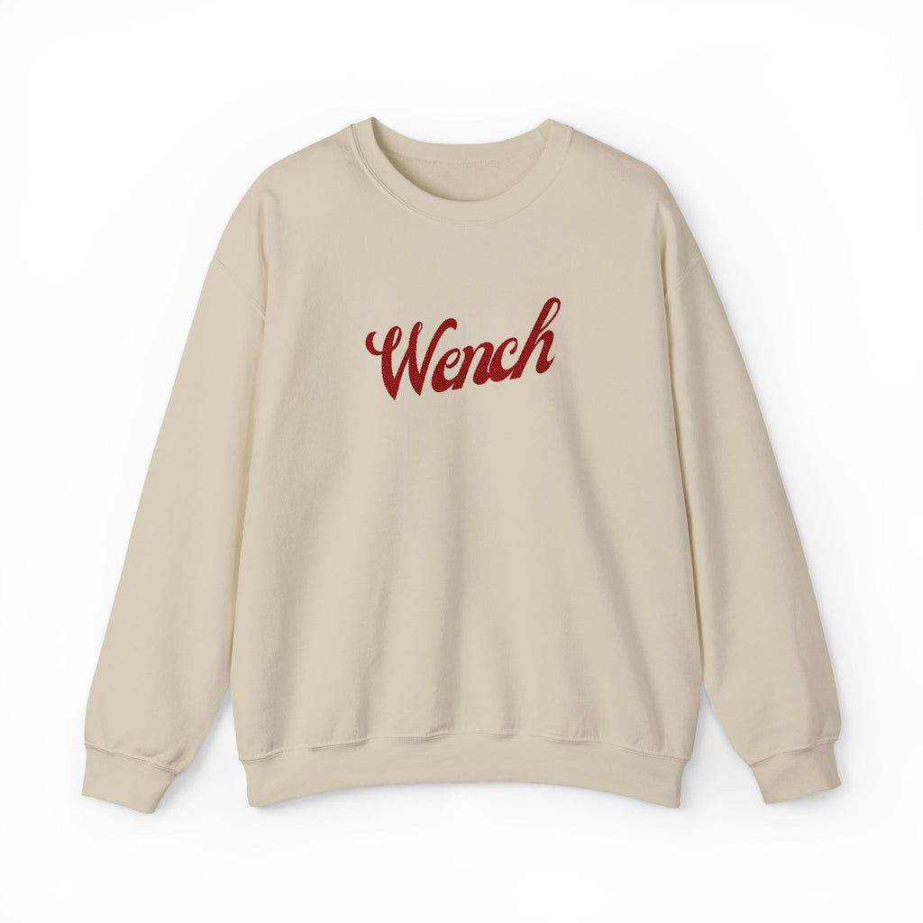 Embroidered "Wench" Unisex Heavy Blend™ Crewneck Sweatshirt