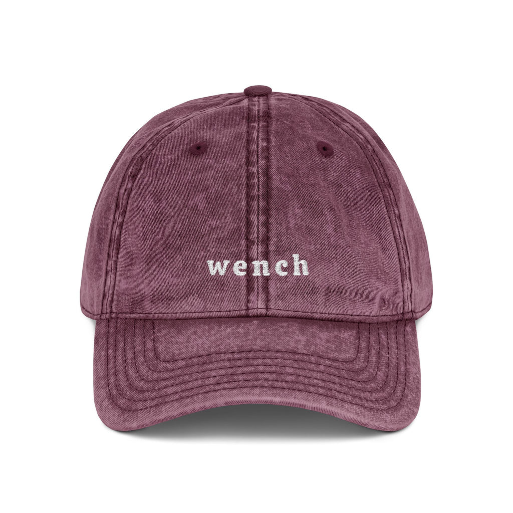 Vintage Embroidered “Wench” Hat