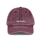 Vintage Embroidered “Wench” Hat
